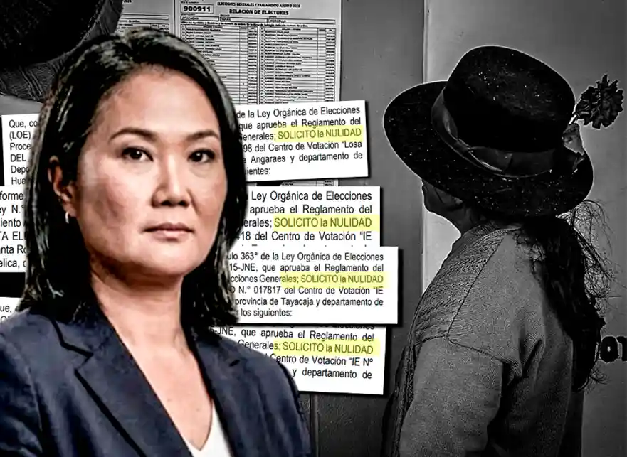 Keiko Fujimori y el desprecio por el voto rural: los 16.582 votos de Huancavelica que quiso anular en 2021
