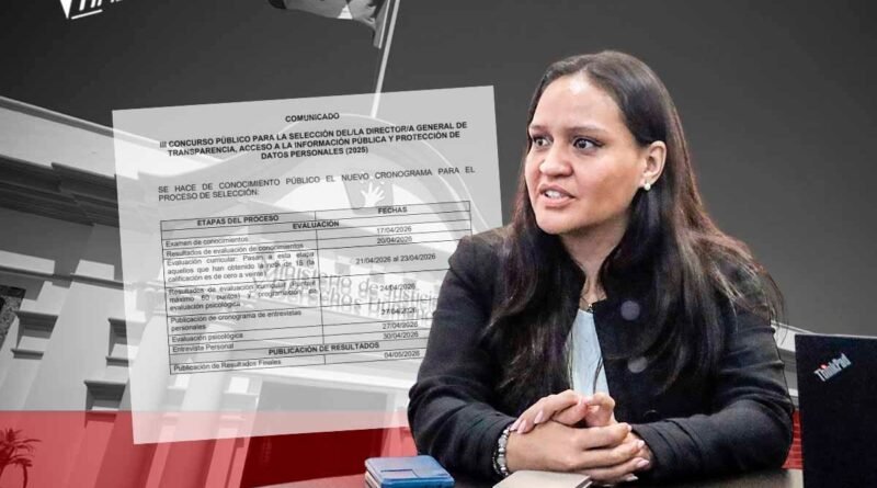 shadia valdez concurso autoridad de transparencia ministerio de justicia