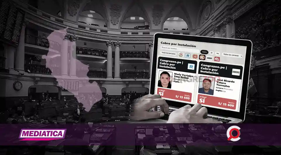 Dos diputados de Ica cobraron 15 600 soles por concepto de «instalación»